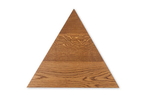 MEGA oak triangle wooden wall panels