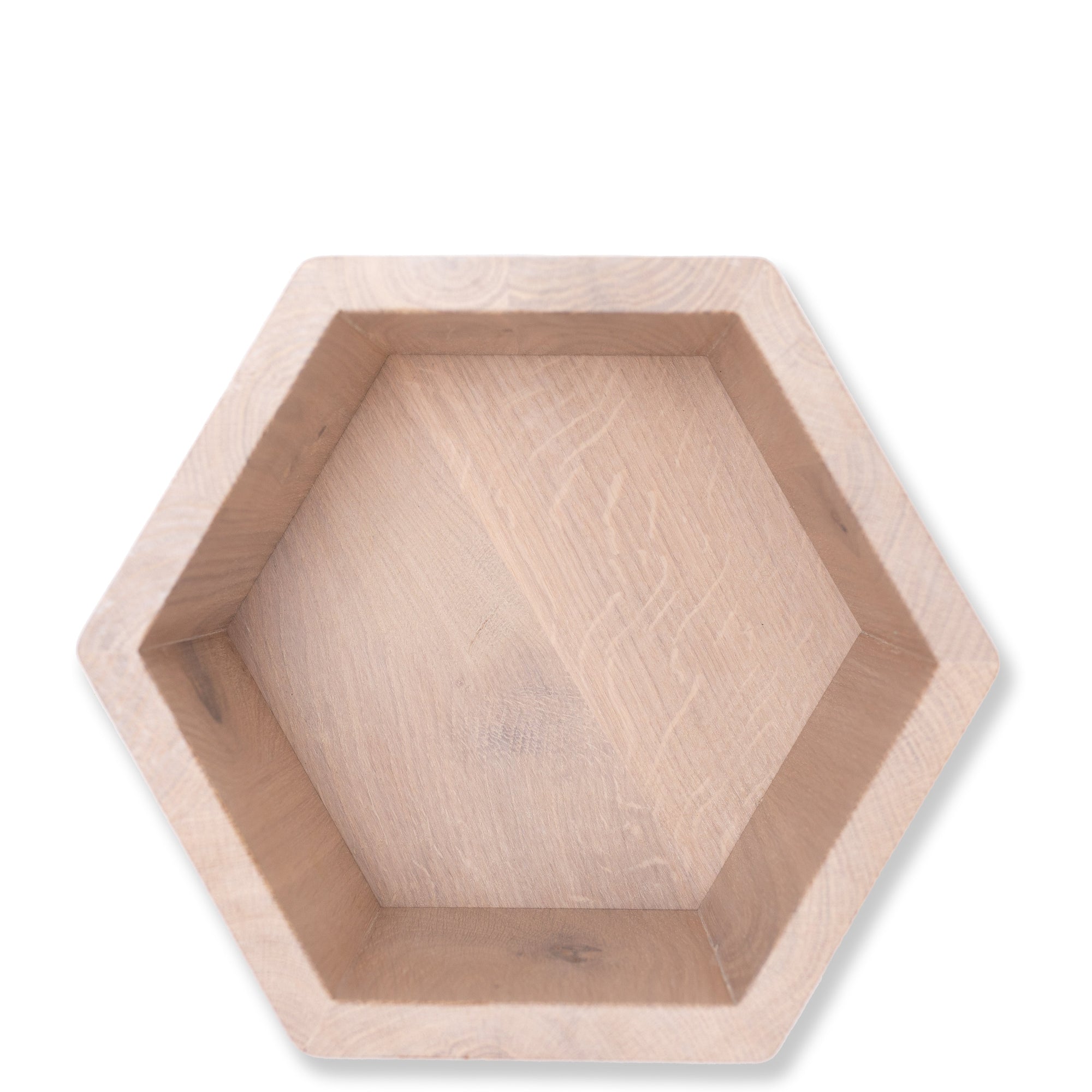 Wooden hexagon honeycomb shelf MINI