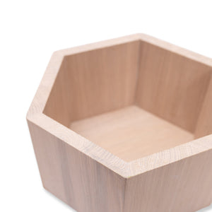 Wooden hexagon honeycomb shelf MINI