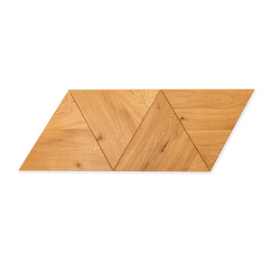 MEGA oak triangle wooden wall panels