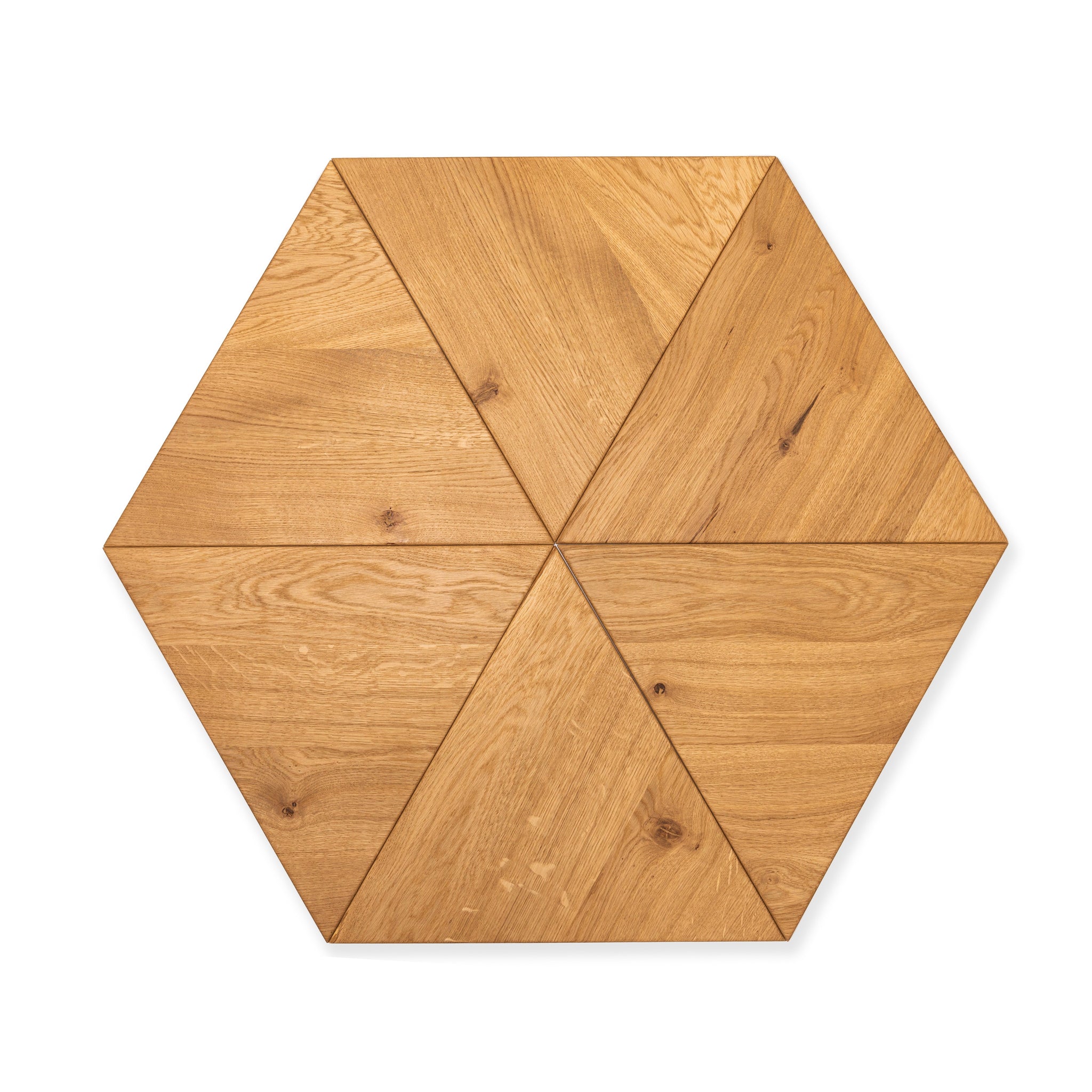 MEGA oak triangle wooden wall panels - Wood Decor