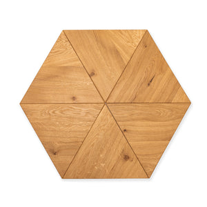 MEGA oak triangle wooden wall panels