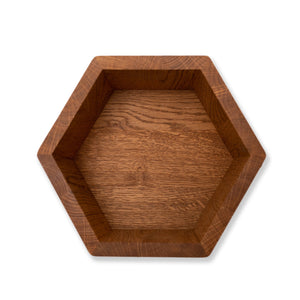 Wooden hexagon honeycomb shelf MINI