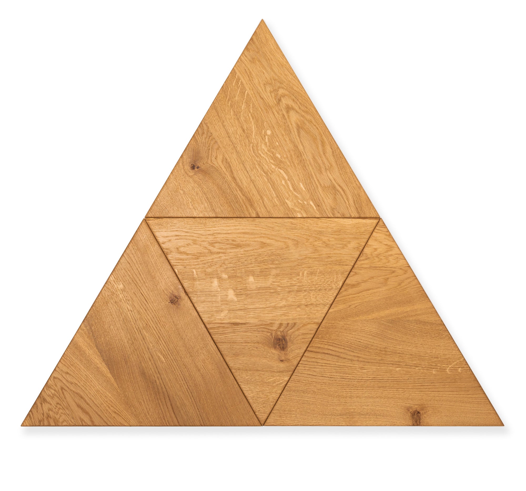 MEGA oak triangle wooden wall panels