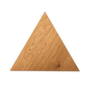 MEGA oak triangle wooden wall panels