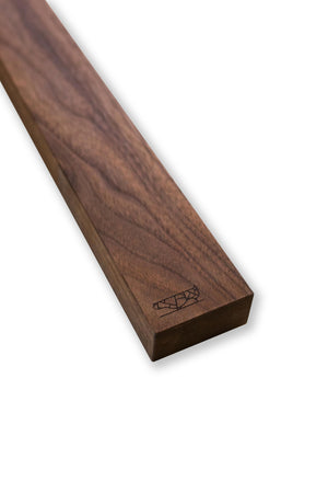 Wooden magnetic strip 30 cm American walnut